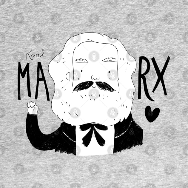 Karl Marx by violinoviola